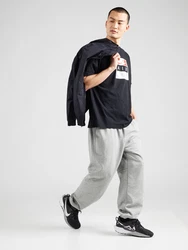 Nike Sportswear T-Shirt 'AIR' taubenblau/rot/schwarz/weiß