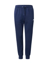 Hose 'Club Fleece' navy / wei