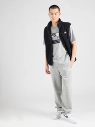 Nike Sportswear T-Shirt 'AIR' dunkelgrau/graumeliert/schwarz/weiß