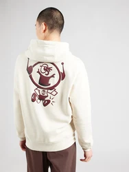 Nike Sportswear Sweatshirt 'CLUB' khaki/weinrot/schwarz