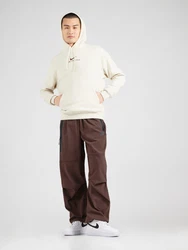 Nike Sportswear Sweatshirt 'CLUB' khaki/weinrot/schwarz