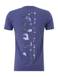 Alpha Industries T-Shirt Backprint T Camo Print marine/hellgrau/lila