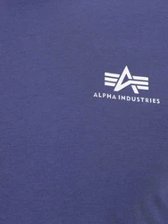 Alpha Industries T-Shirt Backprint T Camo Print marine/hellgrau/lila