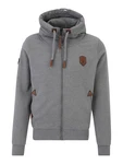 naketano Sweatjacke Schwarzkopf dunkelgrau