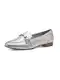 MARCO TOZZI Slip On cipele  srebro