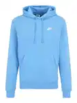Nike Sportswear Sweatshirt 'Club Fleece' azur/weiß