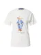 Polo Ralph Lauren Majica 'TRVLR BR'  plava / smeđa / bijela