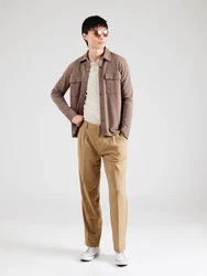 SELECTED HOMME Strickpullover SLHROME hellbeige