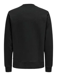 Only & Sons Sweatshirt 'ONSDAWSON' rot/schwarz/weiß