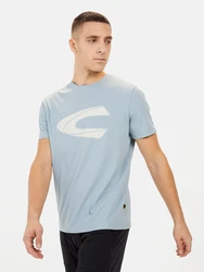 CAMEL ACTIVE T-Shirt hellblau/weiß