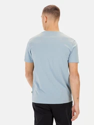 CAMEL ACTIVE T-Shirt hellblau/weiß