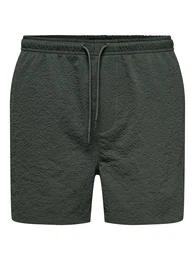 Badeshorts 'ONSTed' dunkelgrau