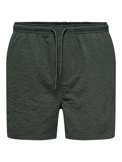 Only & Sons Badeshorts ONSTED dunkelgrau