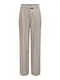 ONLY Kalhoty se sklady v pase 'ONLLinda'  šedobéžová