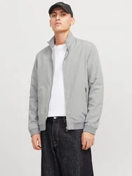 Jack & Jones Blouson JJERUSH HARRINGTON BOMBER NOOS grau
