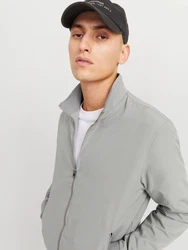 Jack & Jones Blouson JJERUSH HARRINGTON BOMBER NOOS grau