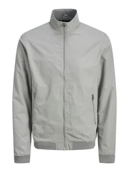 Jack & Jones Blouson JJERUSH HARRINGTON BOMBER NOOS grau
