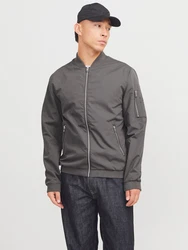 Jack & Jones Bomberjacke Rush (1-St) dunkelgrau