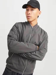 Jack & Jones Bomberjacke Rush (1-St) dunkelgrau