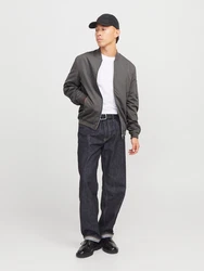 Jack & Jones Bomberjacke Rush (1-St) dunkelgrau