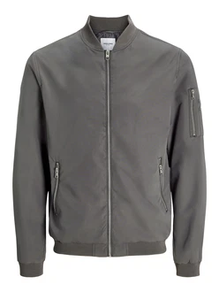 Jack & Jones Bomberjacke Rush (1-St) dunkelgrau