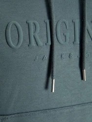 JACK & JONES Sweatshirt JORFrederiksberg cyanblau