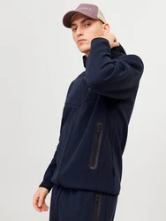 JACK & JONES Sweatjacke Fusion nachtblau