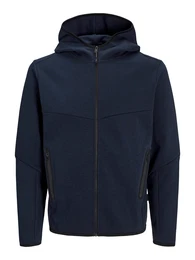 Sweatjacke 'JCOFusion' nachtblau