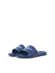 JACK & JONES Pantolette JERRY hellblau/dunkelblau/weiß