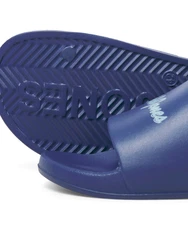 JACK & JONES Pantolette JERRY hellblau/dunkelblau/weiß
