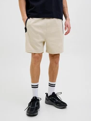 JACK & JONES Shorts 'JPSTGORDON FUSION' taupe/schwarz