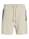 JACK & JONES Shorts 'JPSTGORDON FUSION' taupe/schwarz