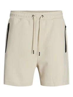 JACK & JONES Shorts 'JPSTGORDON FUSION' taupe/schwarz
