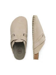 JACK & JONES Pantolette 'JFWLOUIS' taupe