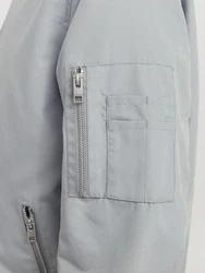 Jack & Jones Bomberjacke Rush (1-St) rauchgrau