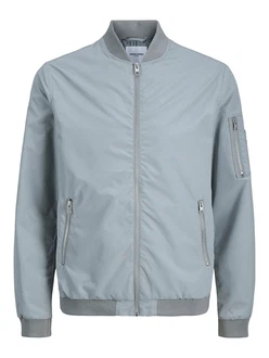 Jack & Jones Bomberjacke Rush (1-St) rauchgrau