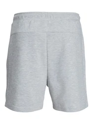 JACK & JONES Shorts 'JPSTGORDON FUSION' hellgrau / schwarz