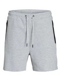 Shorts 'JPSTGordon' hellgrau / schwarz