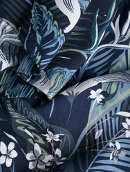 JACK & JONES Hemd JJEJEFF TROPICAL rauchblau/nachtblau/jade/weiß