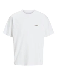 JACK & JONES T-Shirt 'JORPAROS EASTERSKETCH' champagner/dunkelorange/schwarz/weiß