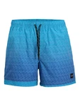 JACK & JONES Badeshorts JPSTMAUI cyanblau/dunkelblau