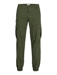 JACK & JONES Hose JPSTKANE JONNIE oliv