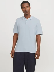 Jack & Jones Kurzarmpullover JJEGEORGE KNIT POLO SS SN Hellblau/Blau/Hellblau/Blau/Hellblau/Blau/Hellblau/Blau/Hellblau/Blau/Hellblau/Blau/Hellblau/Blau/Hellblau/Blau/Hellblau/Blau/Hellblau/Blau/Hellblau/Blau/Hellblau/Blau/Hellblau/Blau/Hellblau/Blau/Hellblau/Blau/Hellblau/Blau/Grau