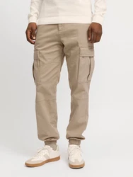 JACK & JONES Hose JPSTKANE JONNIE dunkelbeige