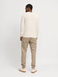 JACK & JONES Hose JPSTKANE JONNIE dunkelbeige