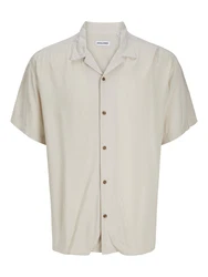 JACK & JONES Hemd 'JJEJEFF' sand