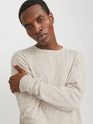 JACK & JONES Pullover JJESummer elfenbein
