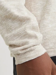 JACK & JONES Pullover JJESummer elfenbein