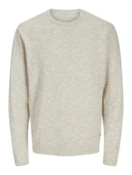 JACK & JONES Pullover JJESummer elfenbein