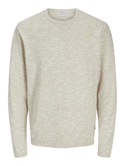 JACK & JONES Pullover JJESummer elfenbein